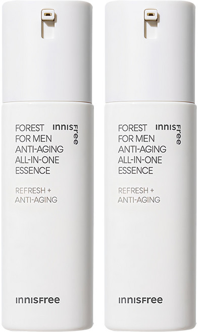 INNISFREE 綠樹林風男士撫紋緊緻精華, 100ml, 2罐