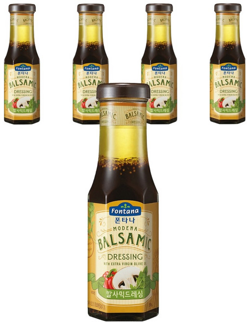 폰타나 오리엔탈 드레싱, 270g, 5개
