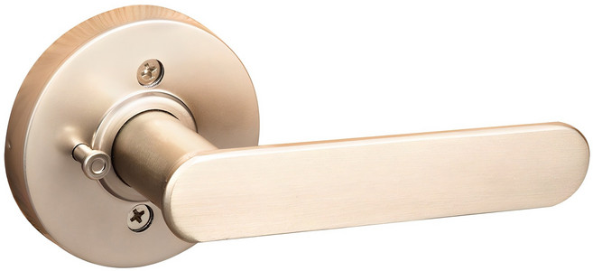 문고리넷 방문 손잡이 버튼형 B-1951, 그레이, 1개