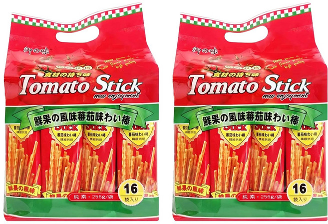 御之味 蕃茄棒棒餅, 256g, 2袋