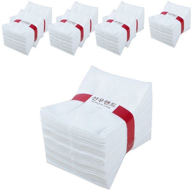 선우랜드 프리미엄 정전기 청소포 50p, 8개