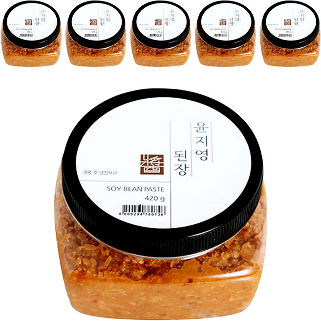 윤지영 된장, 6개, 420g