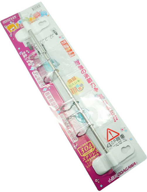 ODAGAWA 小田川 貼貼樂遊動6連勾 50g, 銀色 + 白色, 1個