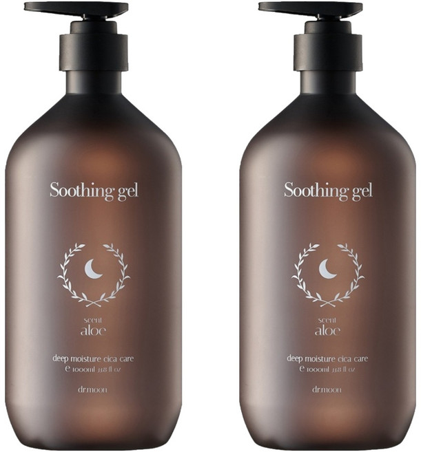 DRMOON 프리미엄 알로에베라 시카 수딩젤, 1L, 2개