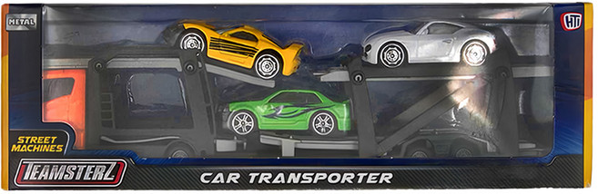 TEAMSTERZ TZ道路運輸車組 汽車運輸車, 1組, 多色