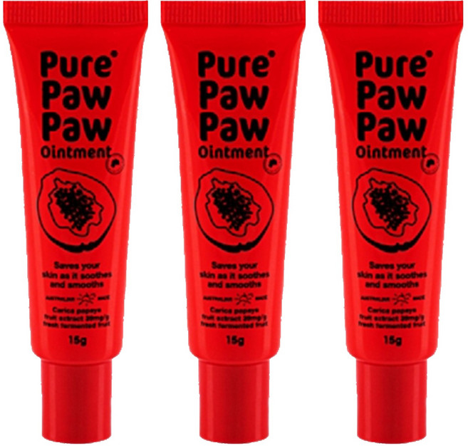 purepawpaw 台灣公司貨 澳洲神奇萬用木瓜霜, 15g, 3條