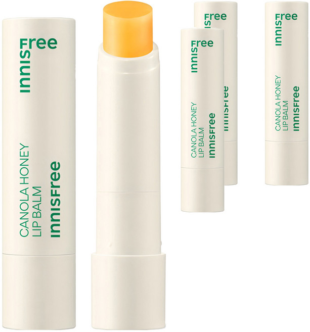 이니스프리 유채꿀 립밤, 3.5g, 4개