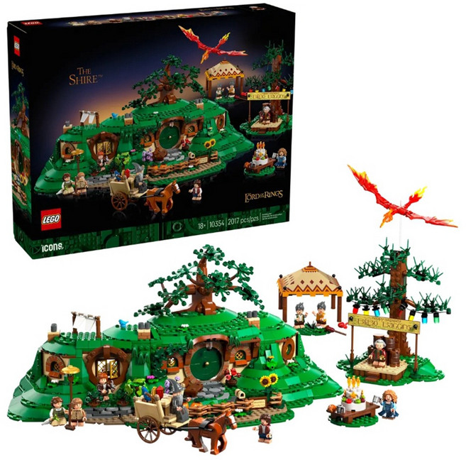 LEGO 10354 魔戒系列 夏爾 The Lord of the Rings: The Shire, 1盒, 混和顏色