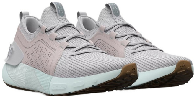 UNDER ARMOUR 安德瑪 女款 UA HOVR Phantom 3 SE 皮革慢跑鞋 3026647-102