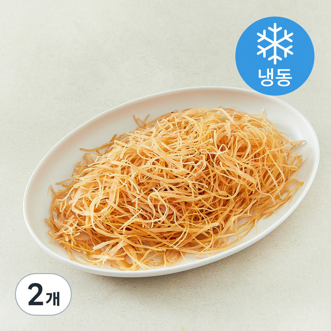 우물우물 오징어 실채 (냉동), 2개, 150g
