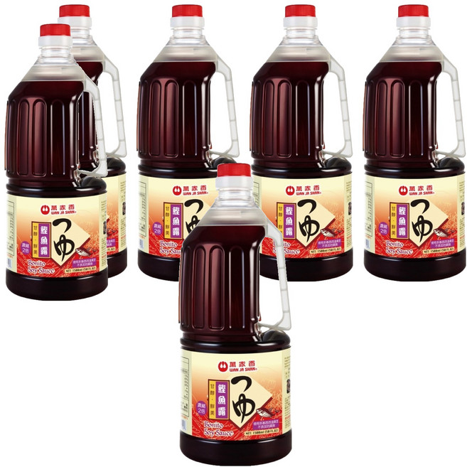 萬家香 鰹魚露, 1.5L, 6瓶