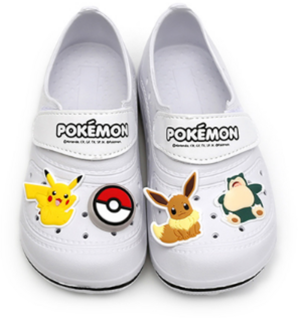 포켓몬스터 아동용 피카츄 라이팅 EVA 실내화