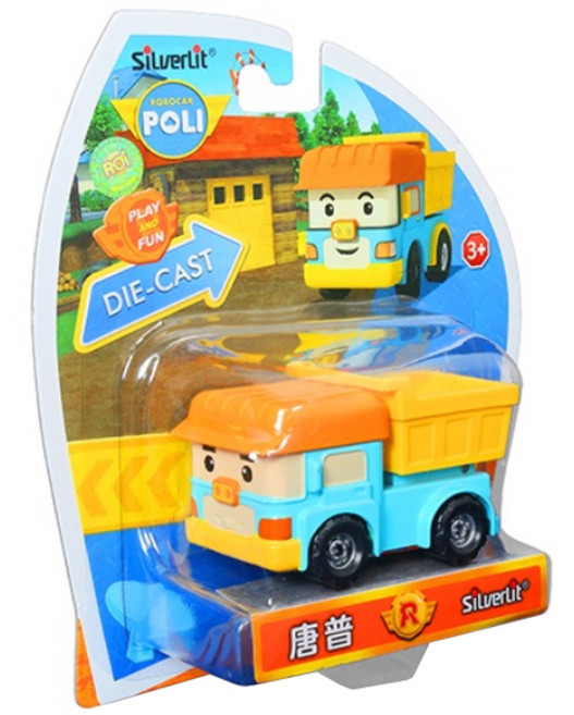 ROI TOYS POLI 波力救援小英雄 合金車, 唐普 多色, 1個