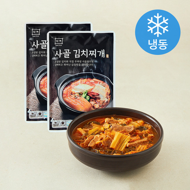 담뿍 사골 김치찌개 (냉동), 500g, 2개