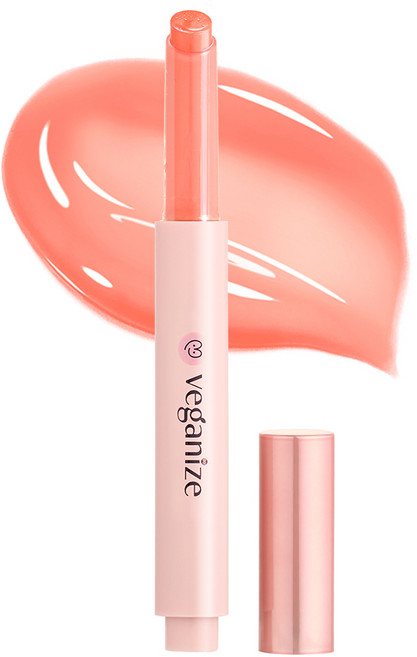 비거나이즈 콜라겐 립 글래스 밤, 4 라이트피치, 1.8g, 1개