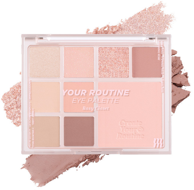 머지 유어 루틴 아이 팔레트, ROSY CLOSET, 1개