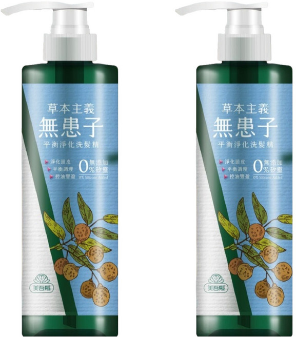美吾髮 無患子平衡淨化洗髮精, 540ml, 2瓶