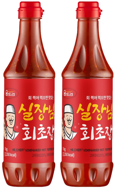 움트리 실장님 회초장, 1kg, 2개