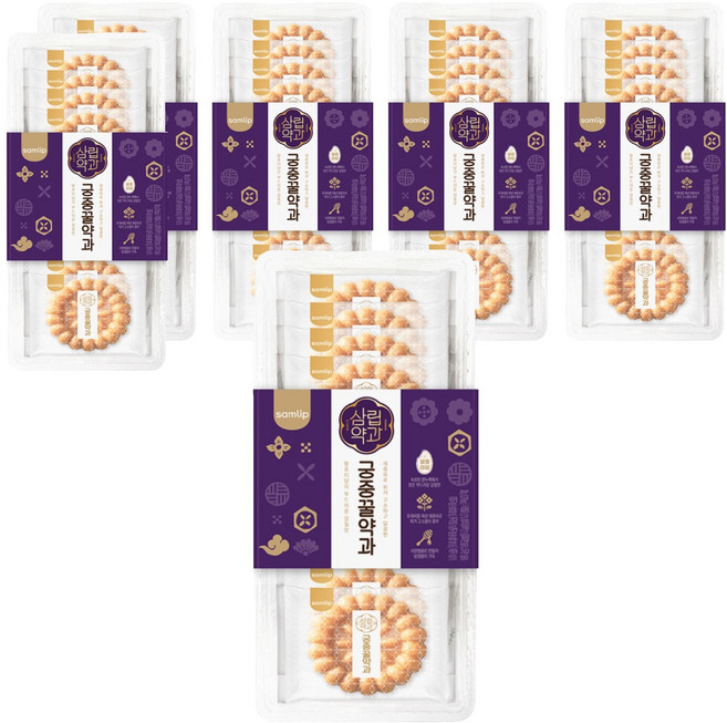 samlip 三立 宮廷蜂蜜藥果 10包入, 6盒, 300g