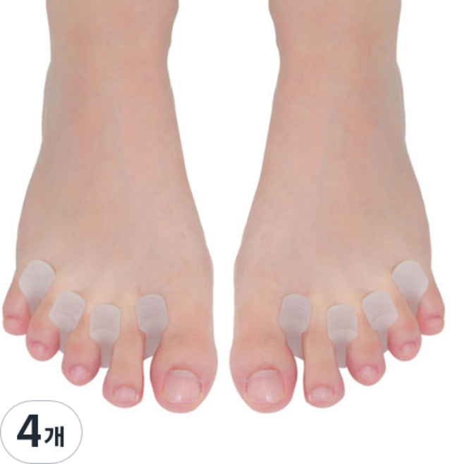 핀에스 실리콘 발가락 벌리개 FC1801, 4개