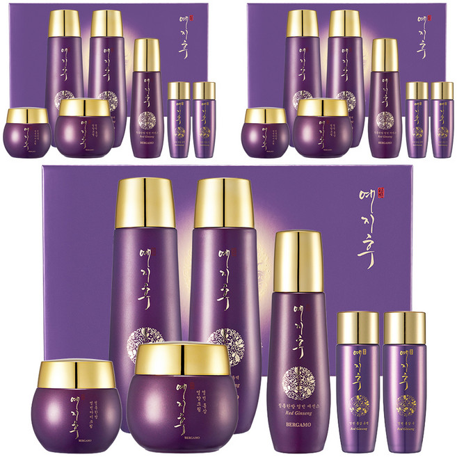 예지후 영빈 홍삼 화장품 5종 세트, 3세트