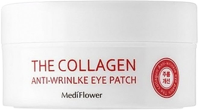 MediFlower 台灣公司貨 膠原蛋白緊緻保濕眼膜, 1組, 60入