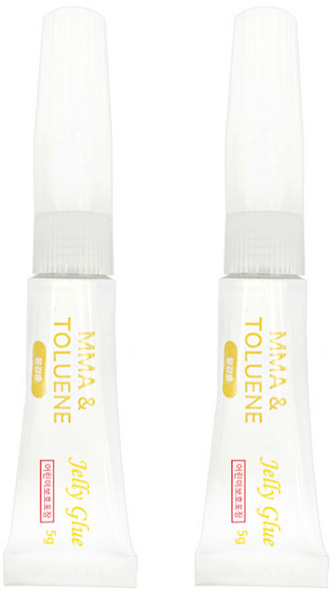 뷰랩 젤리 네일글루 5g, 2개