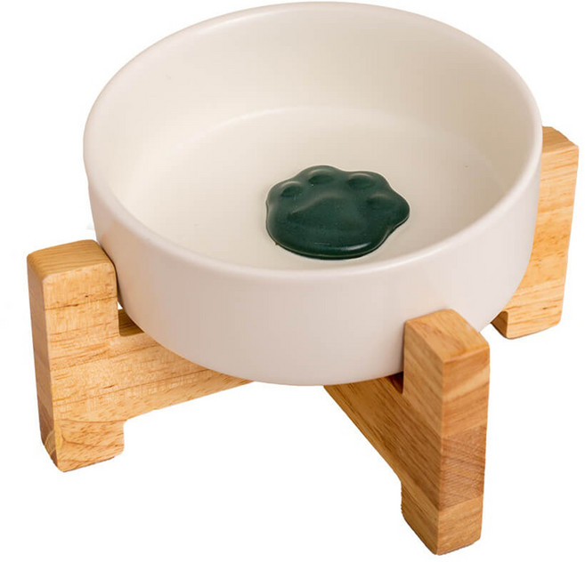 Catfeet 腳ㄚ單碗組 尺寸18x11.5公分, 白色, 1個