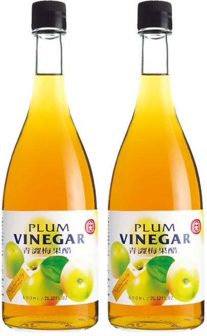 十全 青澀梅果醋, 600ml, 2瓶