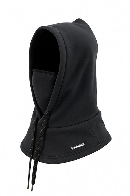 Karnik BHN 巴拉克拉瓦連帽頸圍, 黑色, 1個