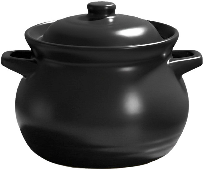 Kiyodo 煲湯養生鍋 4L, 1個, 黑色, 29cm