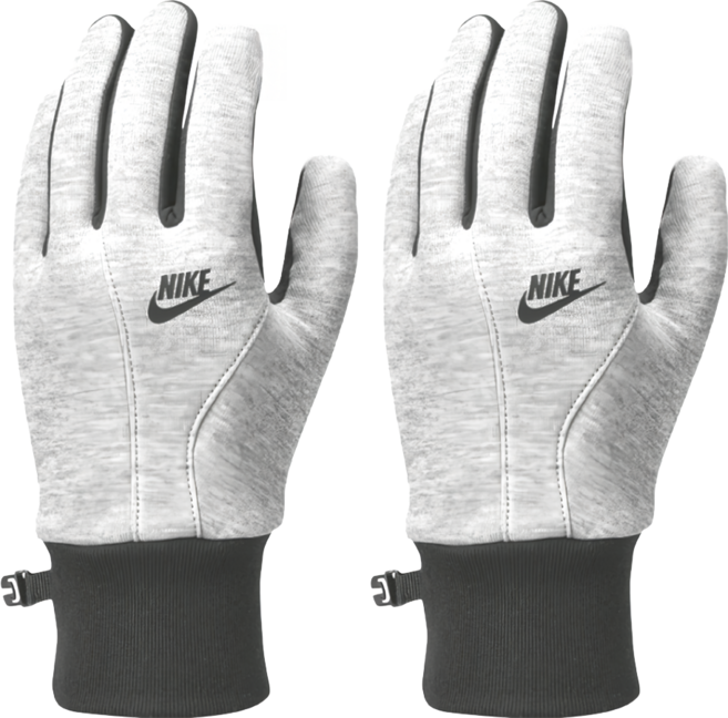 NIKE 耐吉 M TECH FLEECE LG 2.0 手套, 灰色 + 黑色, 1個