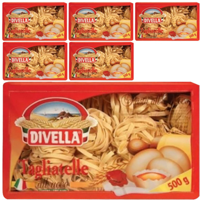 DIVELLA 德威樂 千層寬麵, 500g, 6個