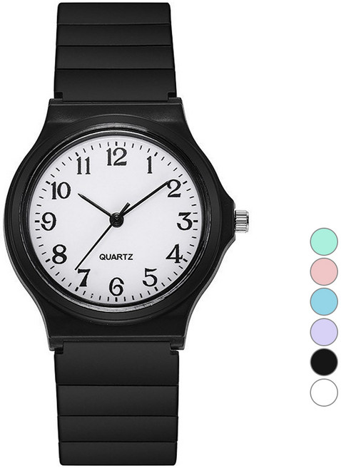 비아워게스트 남녀공용 큰숫자 저소음 학생 수능시계