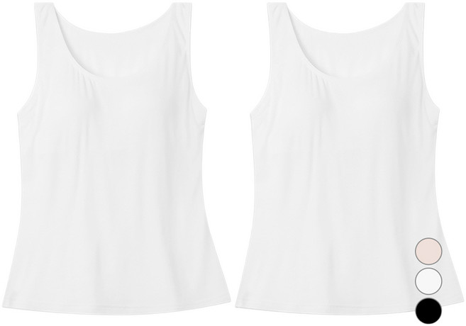 BASE ALPHA ESSENTIALS 莫代爾Bra Top背心 2件組
