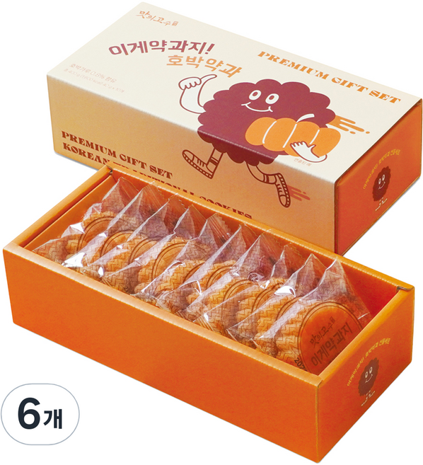 Makko 這是藥果 南瓜藥果禮盒, 400g, 6個