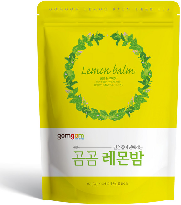 곰곰 레몬밤삼각티백, 1.5g, 100개입, 1개