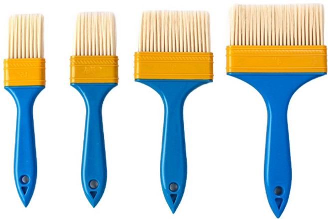 지오비즈 페인트 브러쉬 4종 세트, 1세트