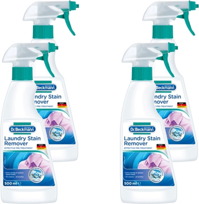 Dr.Beckmann 貝克曼博士 衣物潔淨去漬噴霧, 500ml, 4瓶
