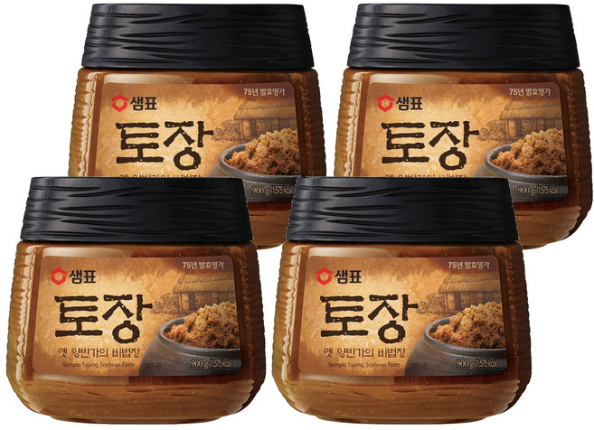 샘표 토장, 900g, 4개