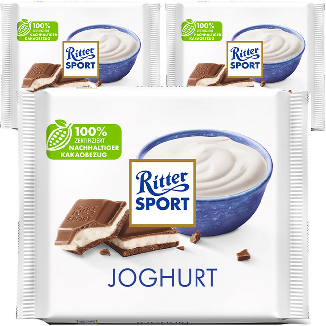 리터스포트 요거트 초콜릿, 100g, 3개