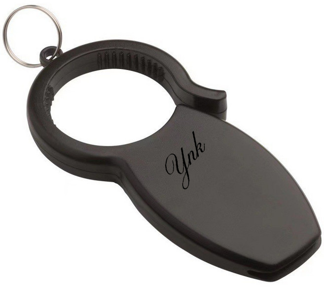 와이엔케이 3 in 1 캠핑용 휴대용 오프너, 블랙, 1개