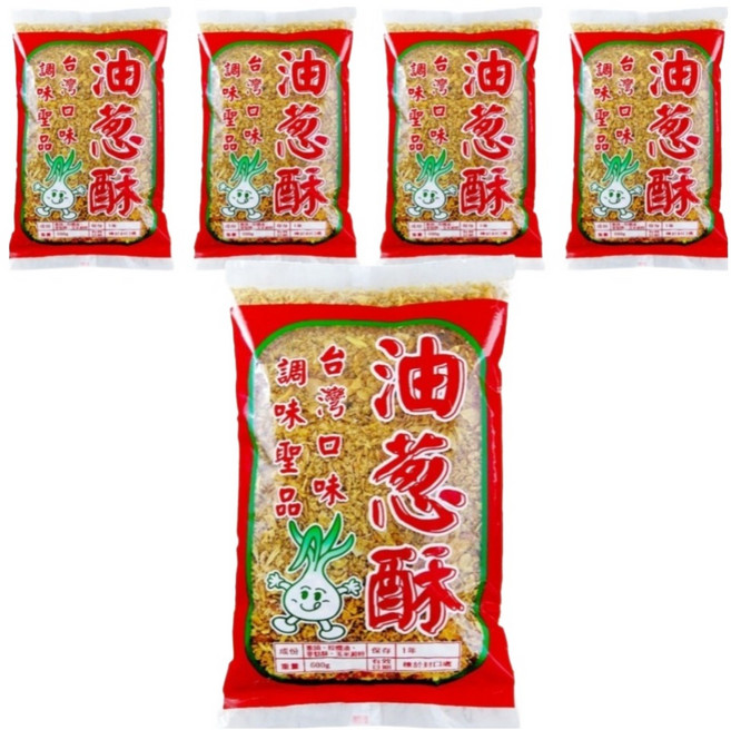 鑫農 AC油蔥酥, 600g, 5包