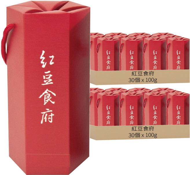 紅豆食府 棗泥核桃糕, 100g, 60個