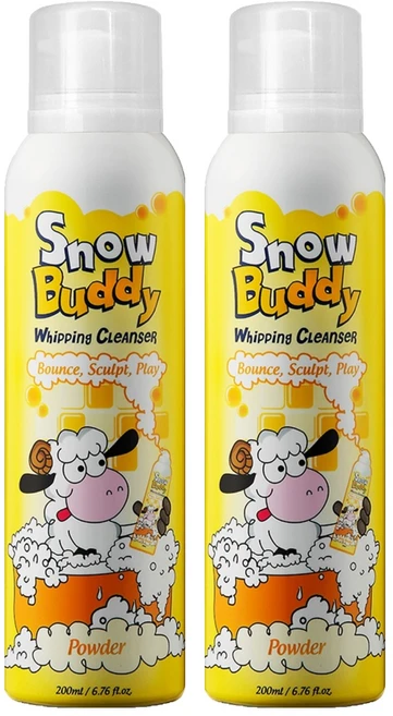 스노우버디 휘핑 클렌저 베이비파우더향, 200ml, 2개 - 쿠팡