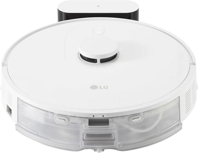 LG 電子 智慧聯網變頻濕拖清潔機器人, R5-PROPLUS1, 雲朵白, 1台