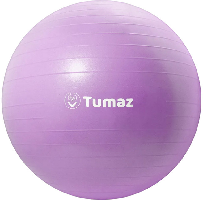 Tumaz 月熊 加厚防爆瑜珈球, 紫色