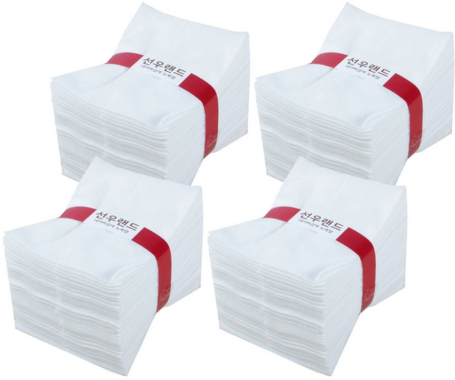 선우랜드 프리미엄 정전기 청소포 50p, 4개