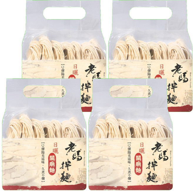 老媽拌麵 老媽關廟麵, 480g, 4包