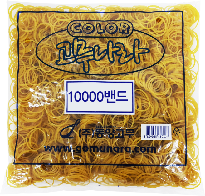 고무나라 10000 고무밴드 40 x 1.3 mm, 1개